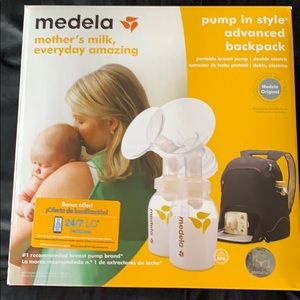 NIB Medela Pump in Style Backpack & Accessories